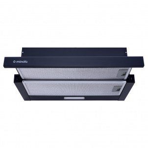 Телескопічна витяжка Minola HTL 6234 BL 700 LED GLASS 10191 фото