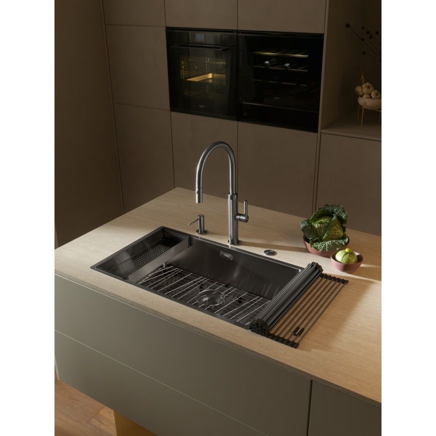 Килимок Rollmat з логотипом, нержавіюча сталь F-Inox anthracite (112.0655.342) 112.0655.342 фото