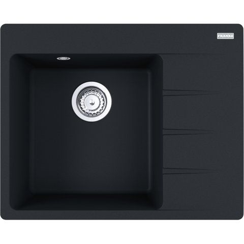 Кухонна мийка Franke Centro CNG 611-62 TL, Чорний матовий (114.0630.458) - крило праворуч 114.0630.458 фото