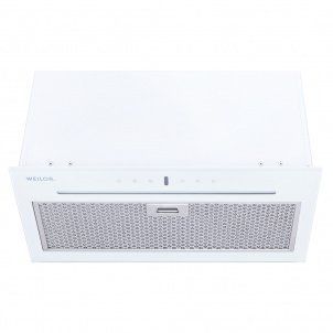 Витяжка повновбудована WEILOR PBSR 52301 GLASS WH 1100 LED Strip 9150 фото