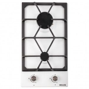 Поверхня газова Domino на металі WEILOR GM 304 WH 9335 фото