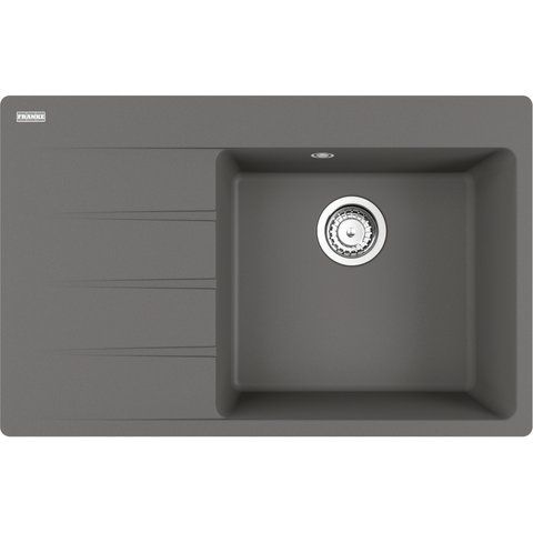 Кухонна мийка Franke Centro CNG 611- 78 TL, Сірий камінь (114.0630.469) - крило ліворуч 114.0630.469 фото