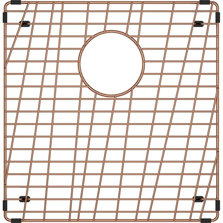 Захисна сітка з ніжками, нерж сталь PVD, 391х401 мм, copper (112.0655.468) 112.0655.468 фото