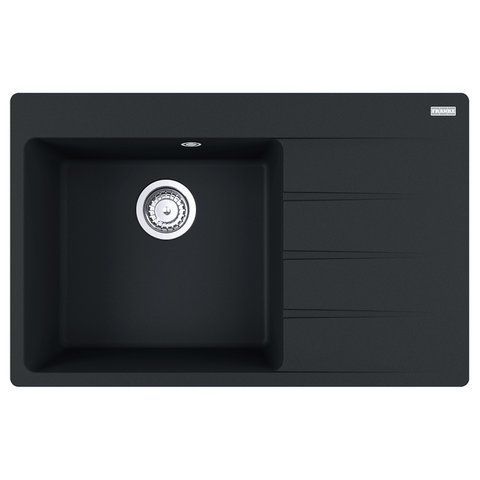 Кухонна мийка Franke Centro CNG 611- 78 TL, Чорний матовий (114.0630.474) - крило праворуч 114.0630.474 фото
