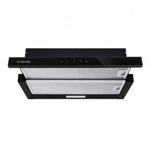 Телескопічна витяжка Minola HTLS 6234 BL 700 LED GLASS 14472 фото