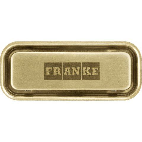 Декоративні елементи до кухонних мийок Franke Color Line,&nbsp;прямокутного переливу (133.0630.111) Золото PVD 133.0630.111 фото