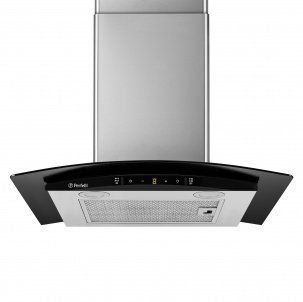 Витяжка декоративна зі склом Perfelli GRASSI 6PWX INOX 17464 фото
