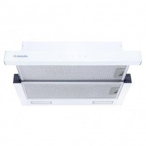 Телескопічна витяжка Minola HTLS 6935 WH 1300 LED 10184 фото
