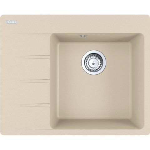 Кухонна мийка Franke Centro CNG 611-62 TL, Бежевий (114.0630.451) - крило ліворуч 114.0630.451 фото