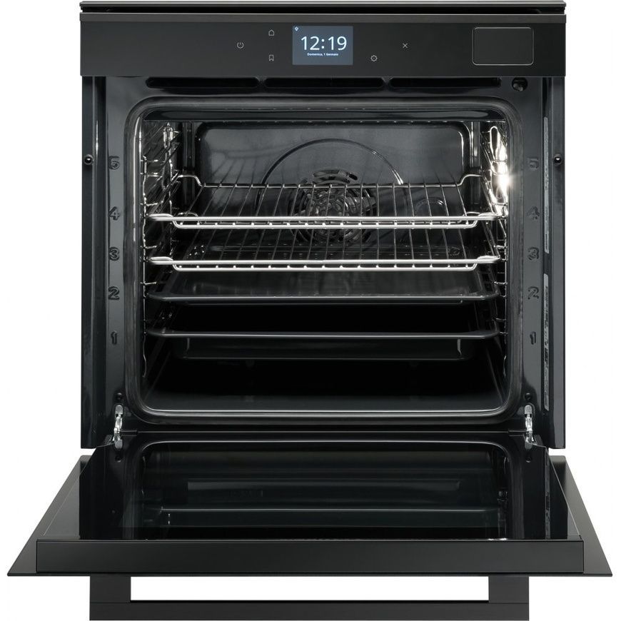 Духова шафа Franke Mythos FMY 99 HS BK (116.0613.707) скло, чорний, з функціями пароварки 116.0613.707 фото