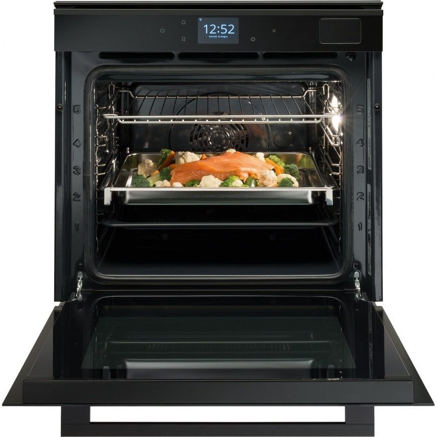 Духова шафа Franke Mythos FMY 99 HS BK (116.0613.707) скло, чорний, з функціями пароварки 116.0613.707 фото